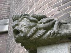 art sculptures ornaments demon dragon waterdemon granite