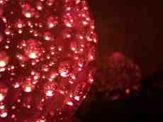 dario light sphere light effect red sparkle 