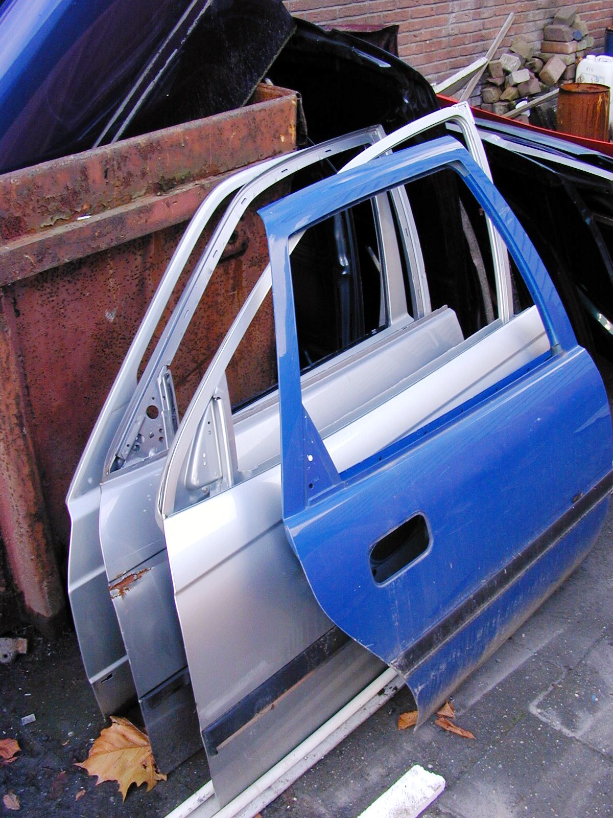 Image*After images car door doors metal junk yard wreck