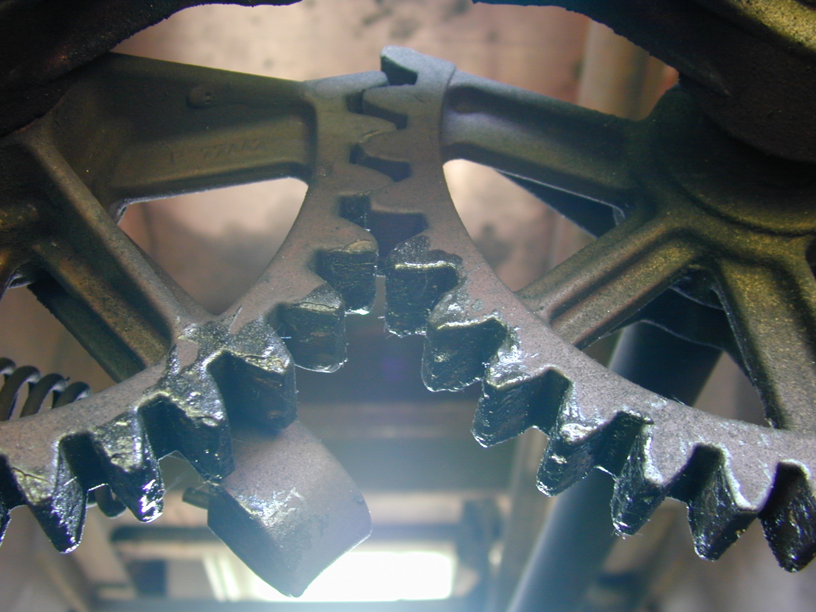 Image*After photos greasy greas oily oil gear gears spacely's