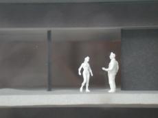 characters miscaleneous humanoids plastic figures plastic architecture exteriors maquette man woman