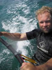 petteri nature humanoids sports windsurfing surfing male man wetsuit beard water watersports