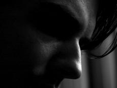 nature characters humanoids face man nose b&w human