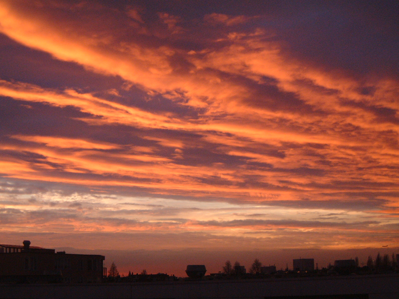 Image*After images maartent evening sky clouds orange night