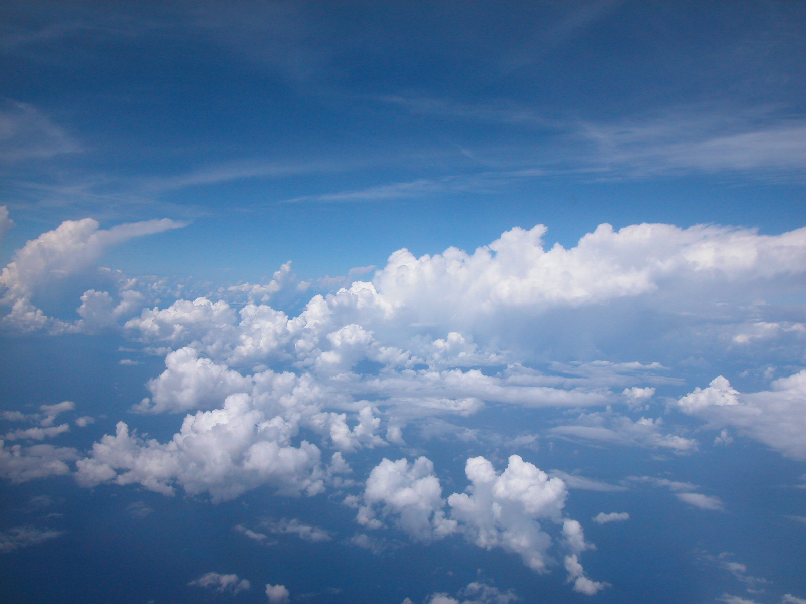 aerial sky