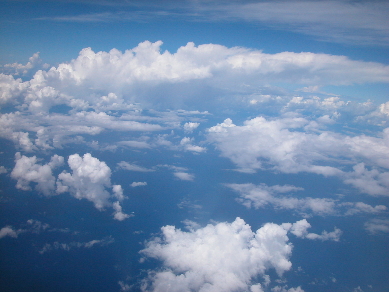 aerial sky
