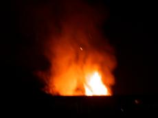 nature elements fire flames flame disaster koningkerk haarlem blaze night