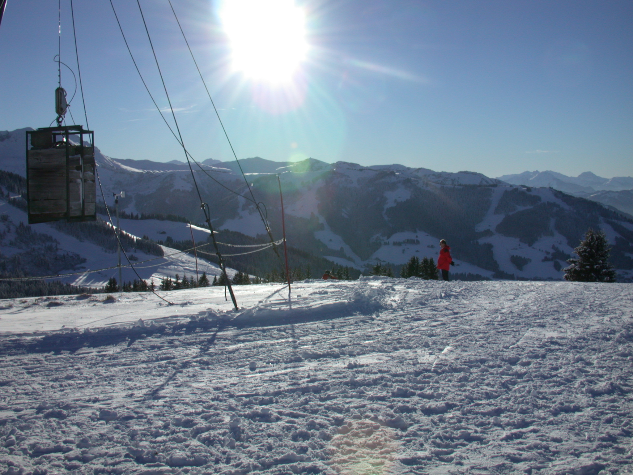 Image*After photos winter snow cable cables mountain top mountains