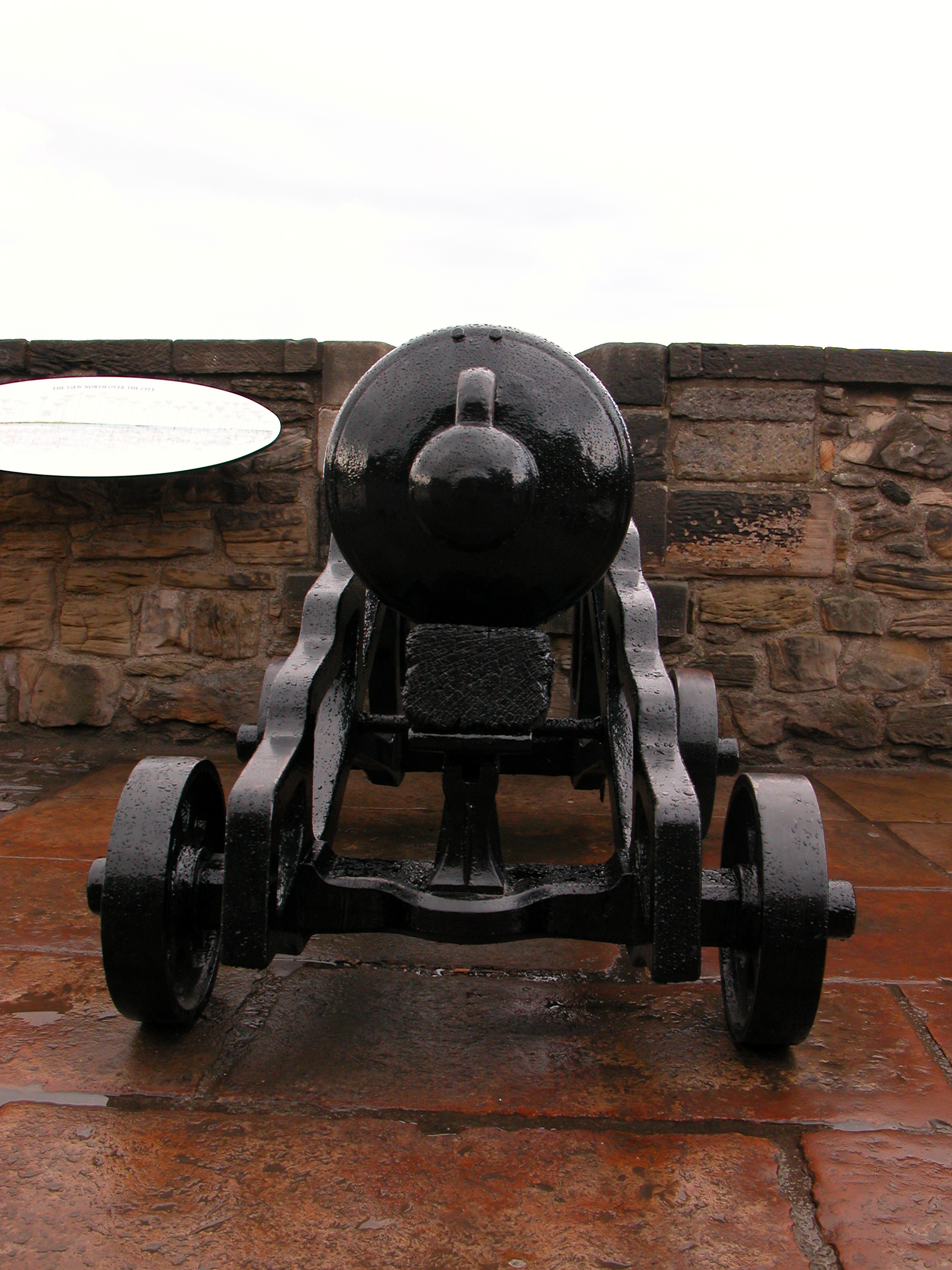objects weapons canon weapon mediavel mediaval backside back metal voc circle fortress black