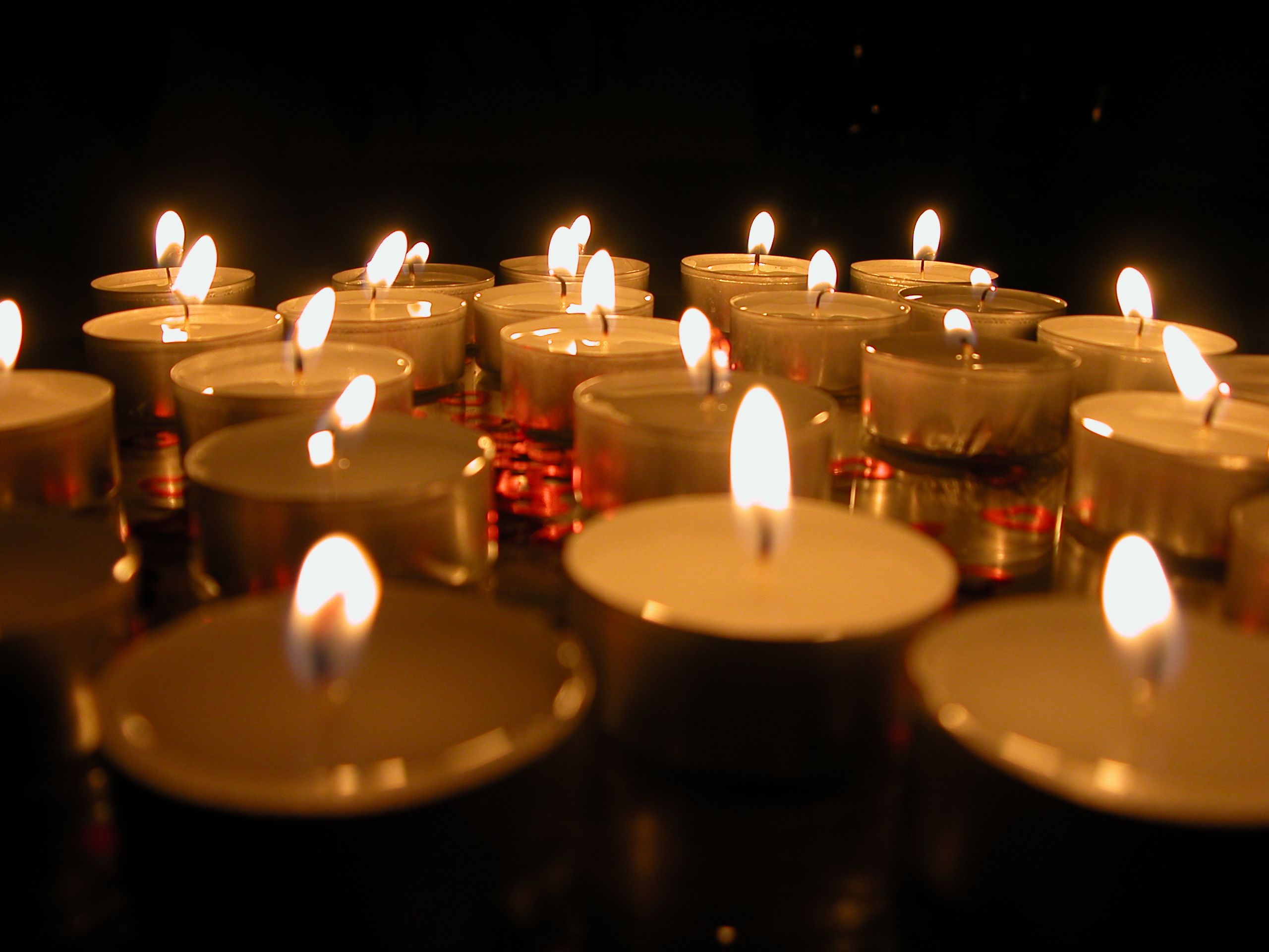 Image*After images candles fire light