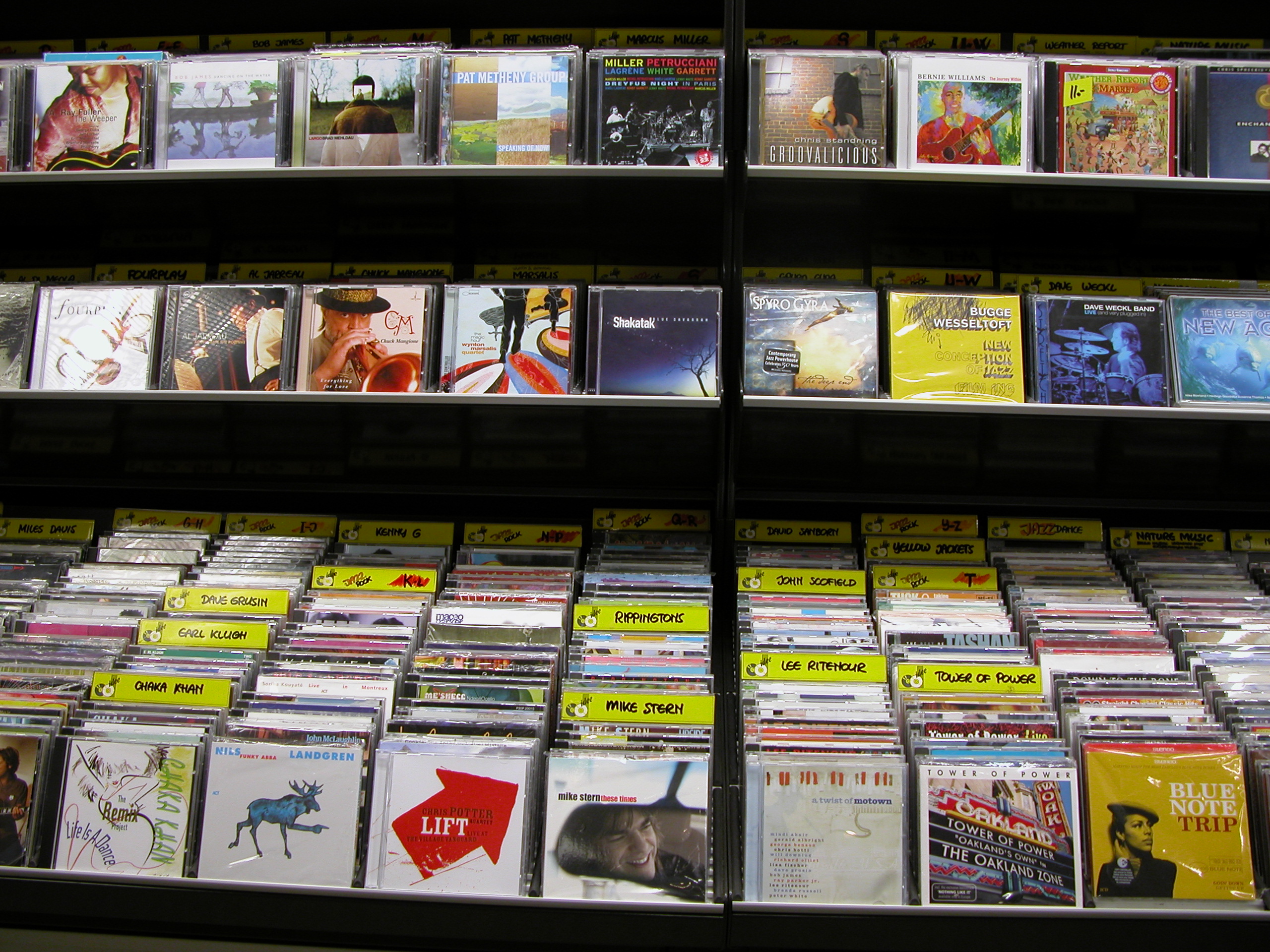music and dvd stores