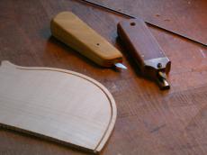 objects instruments tool tools wood wooden violin knife instrument music musical