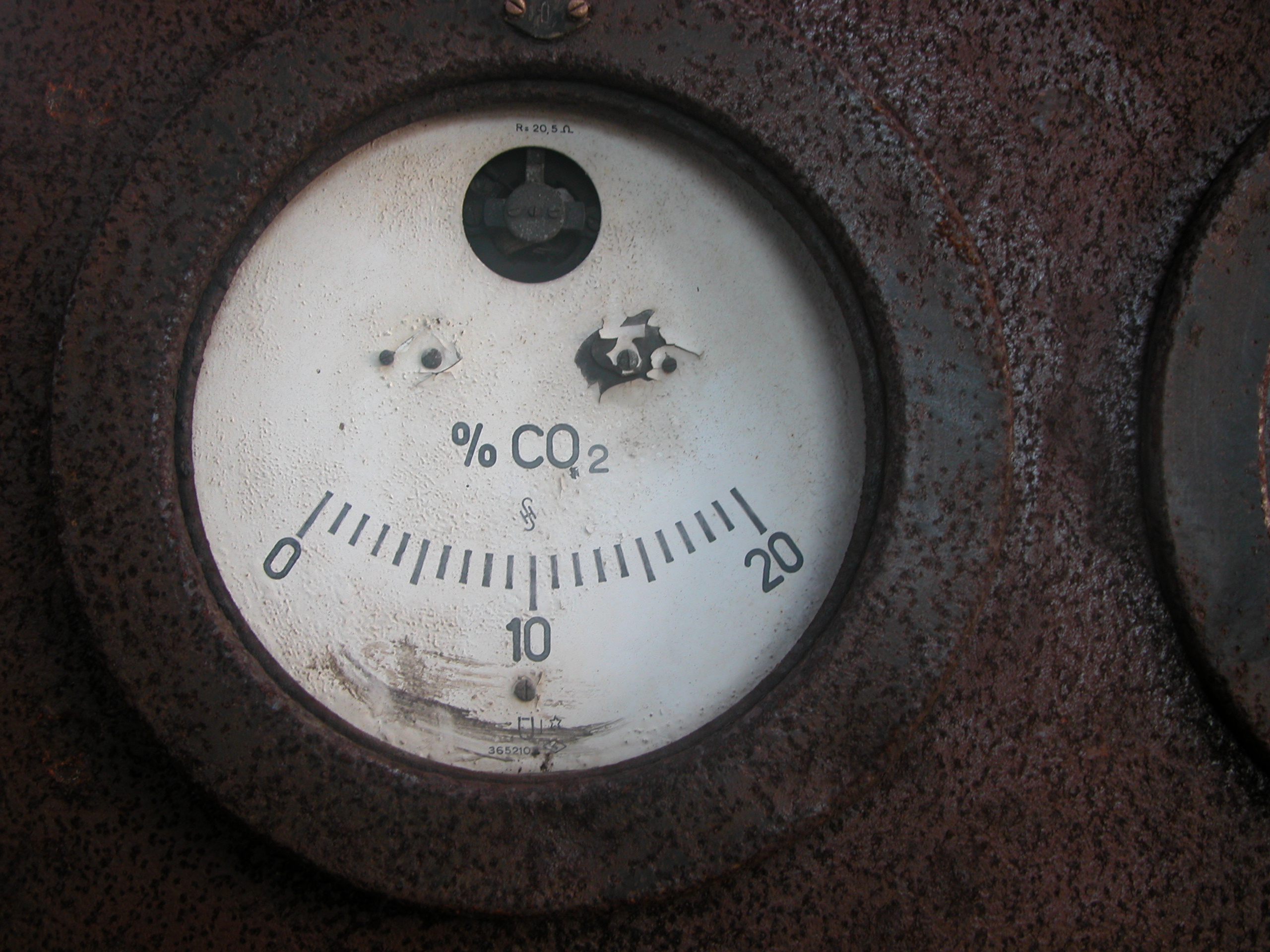 Image*After photos co2 oxygen round meter pressure dial numbers