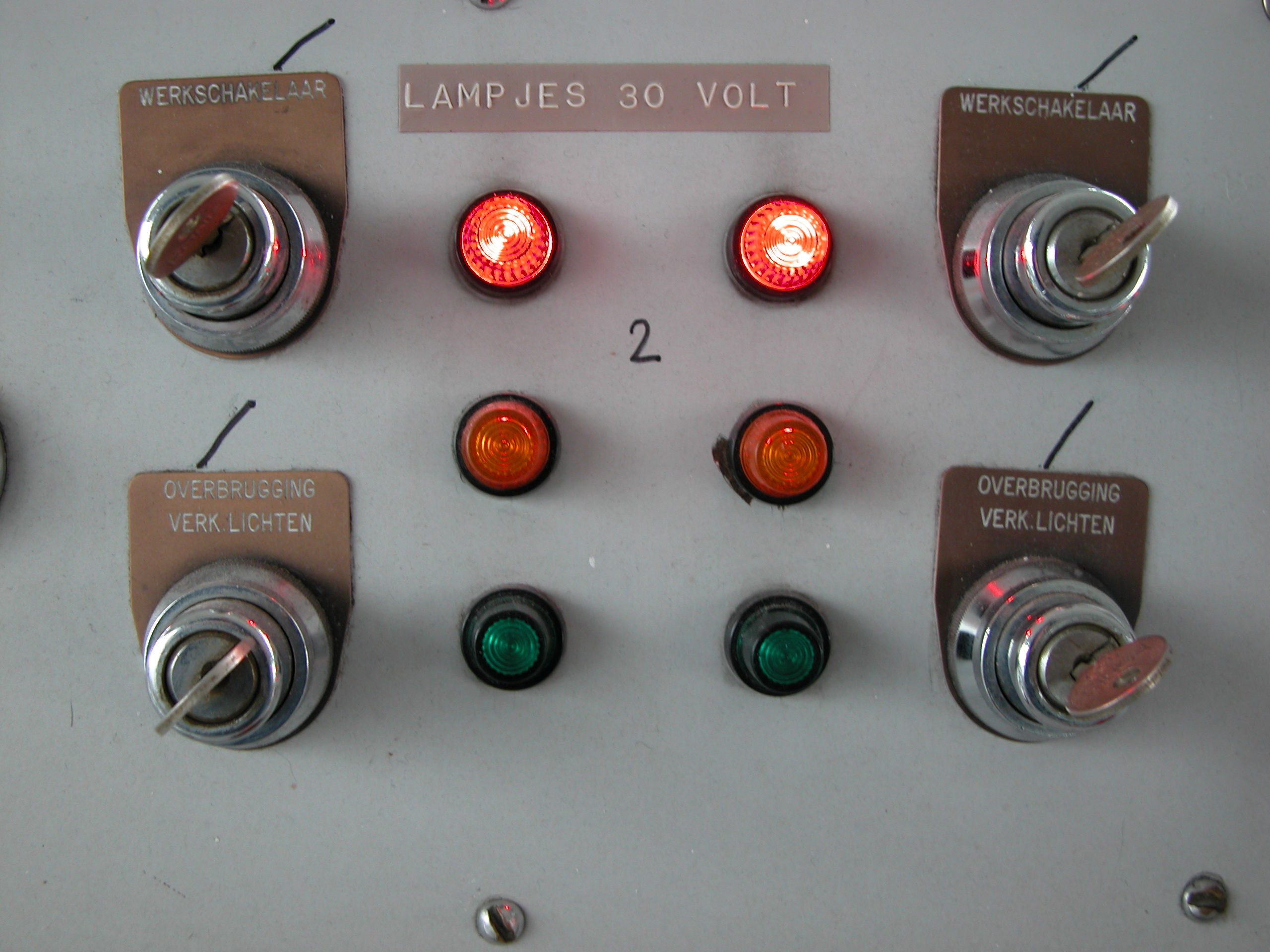 Image*After photos switches buttons lights lamps dials