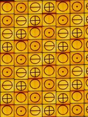 temabina yellow circle circles square squares scripts