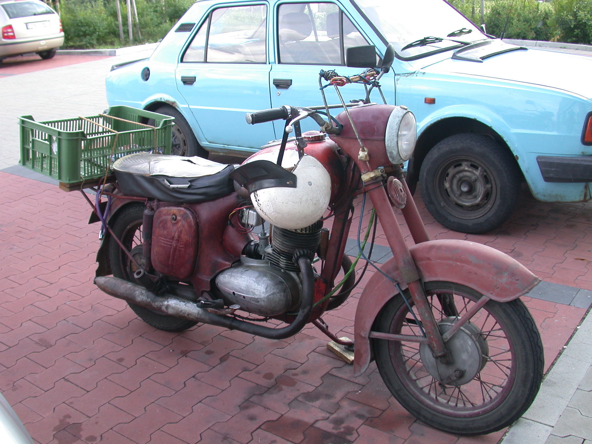 old motor cycle