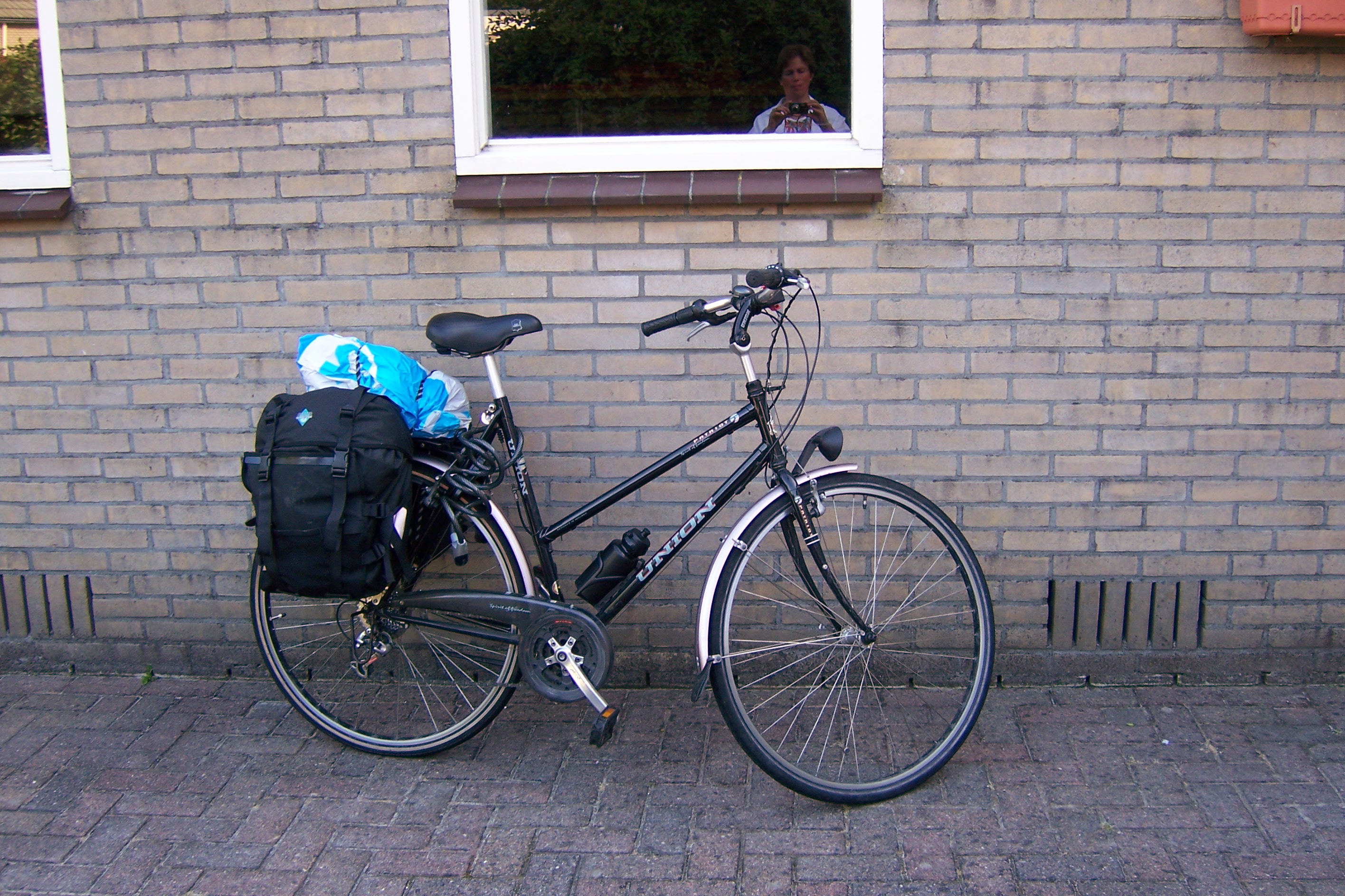 Image*After photos janny bike bicycle wheel spokes baggage