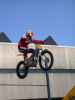 vehicles land trail motorbike motorcycle jump jumping flying
