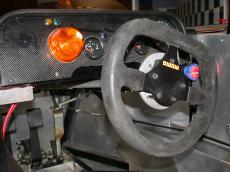 dashboard dials meters gauges steering wheel car interior
