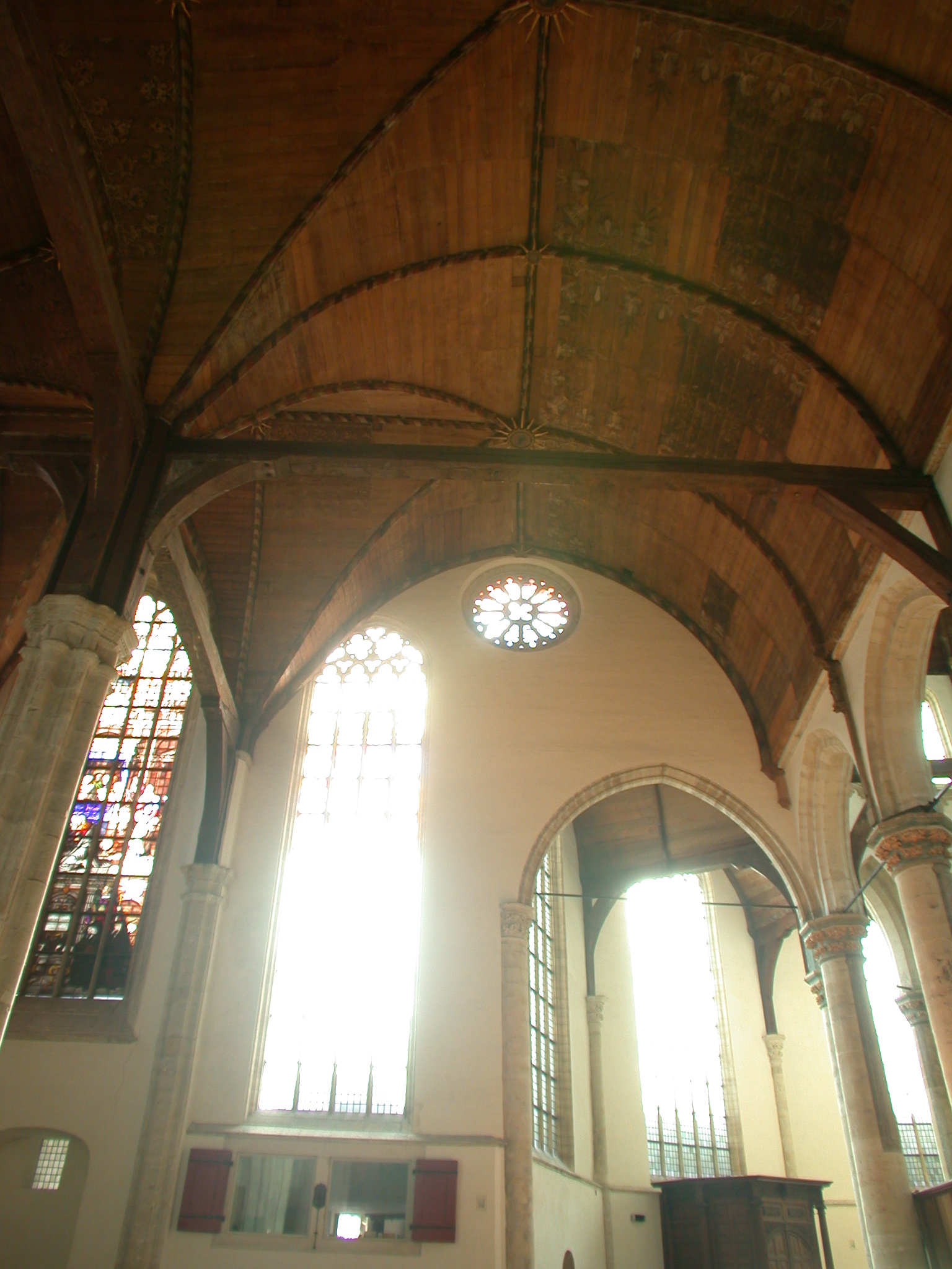 church hall churchhall large domed sun shining tall windows