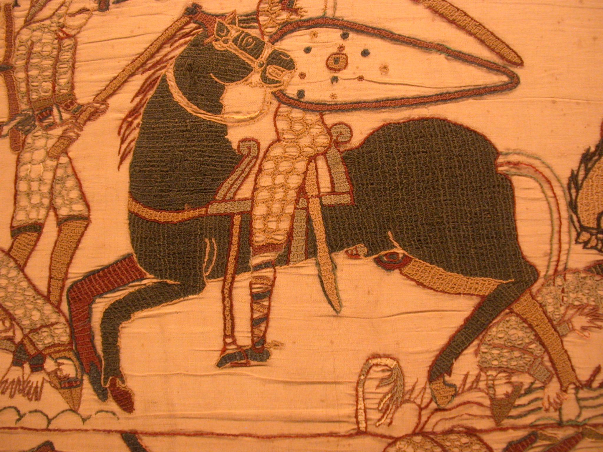 Image*After : photos : bayou tapestry norman horse warrior william the