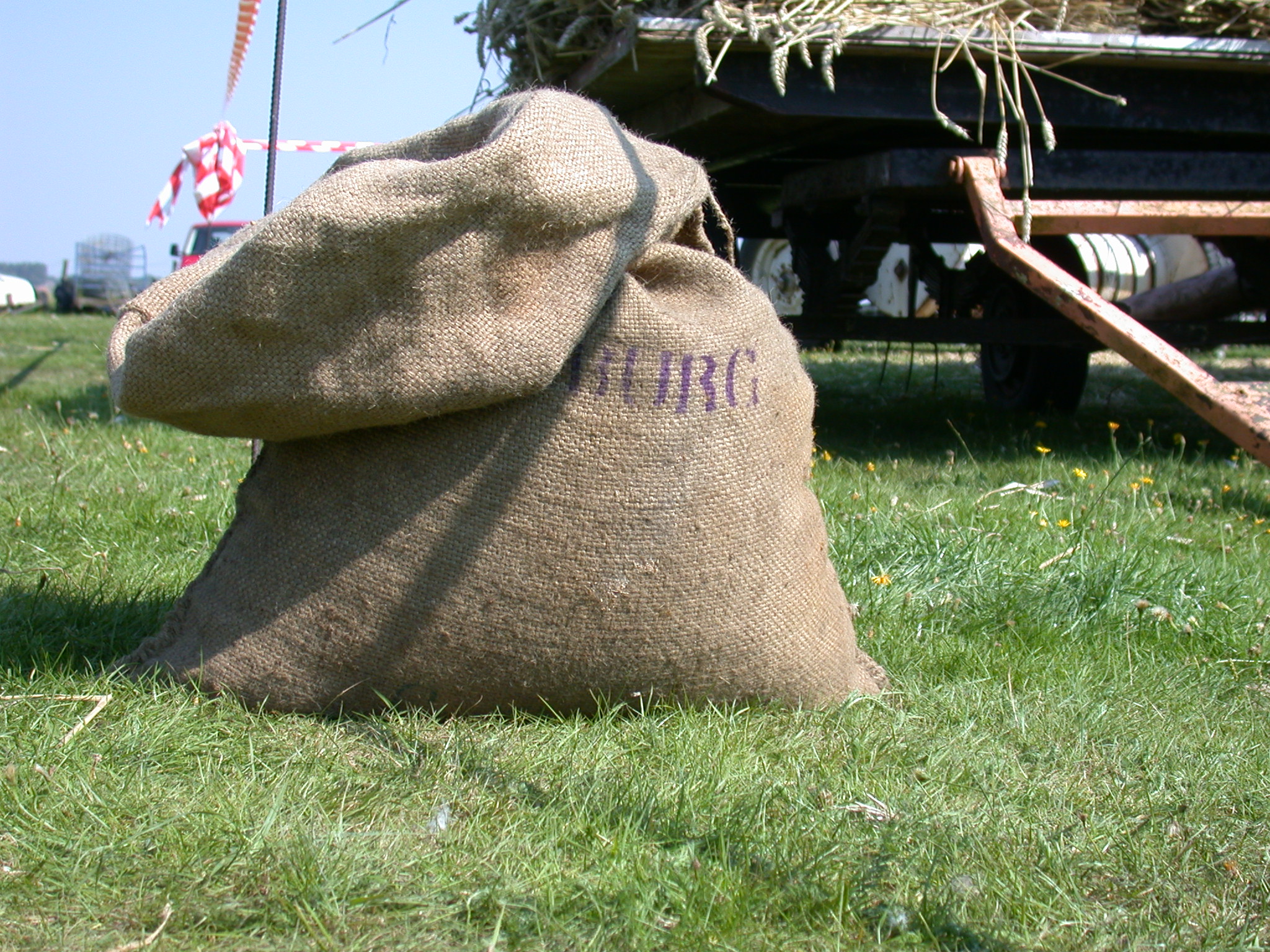 Image*After photos canvas bag brown grass sack