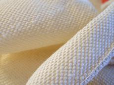 fabric cloth woven ribbec white
