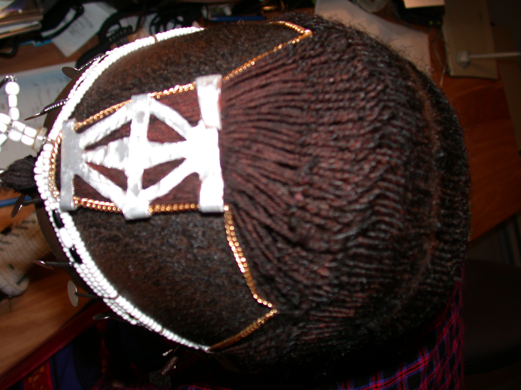 Image*After photos african black hair ornament blurry