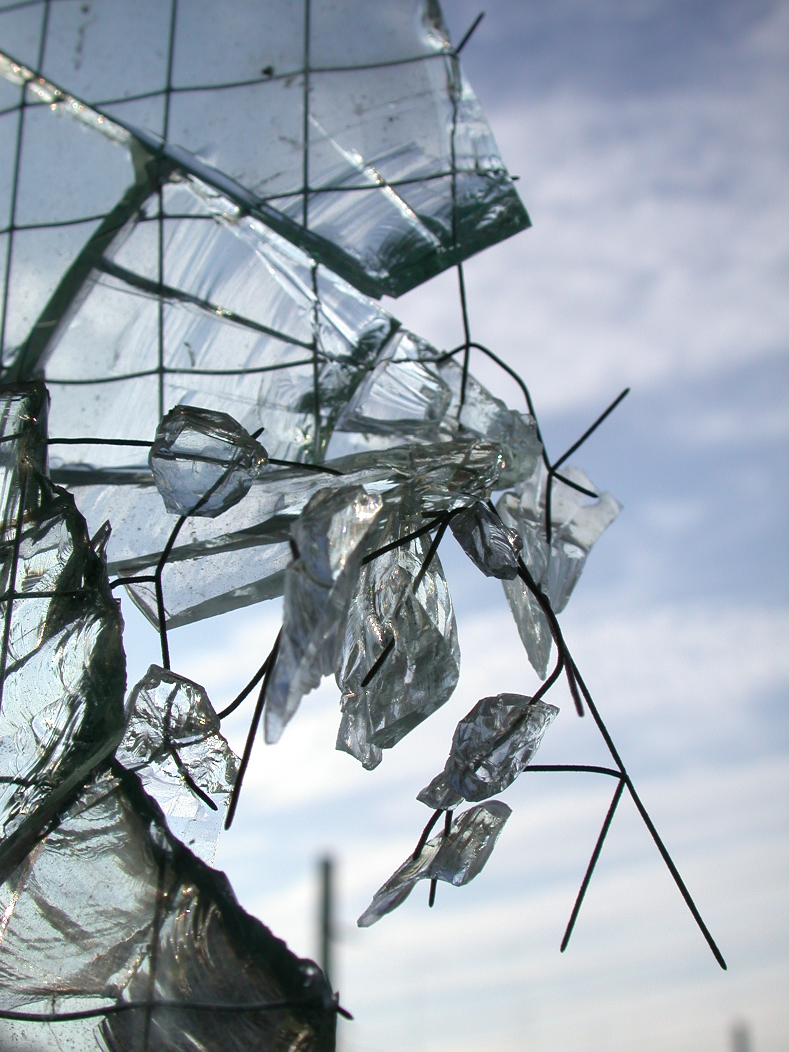 Image*After photos glass broken shattered safetyglass