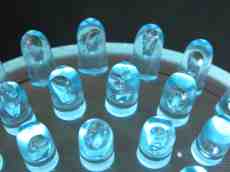 diode diodes led leds blue shiny futuristic scifi sci-fi lights