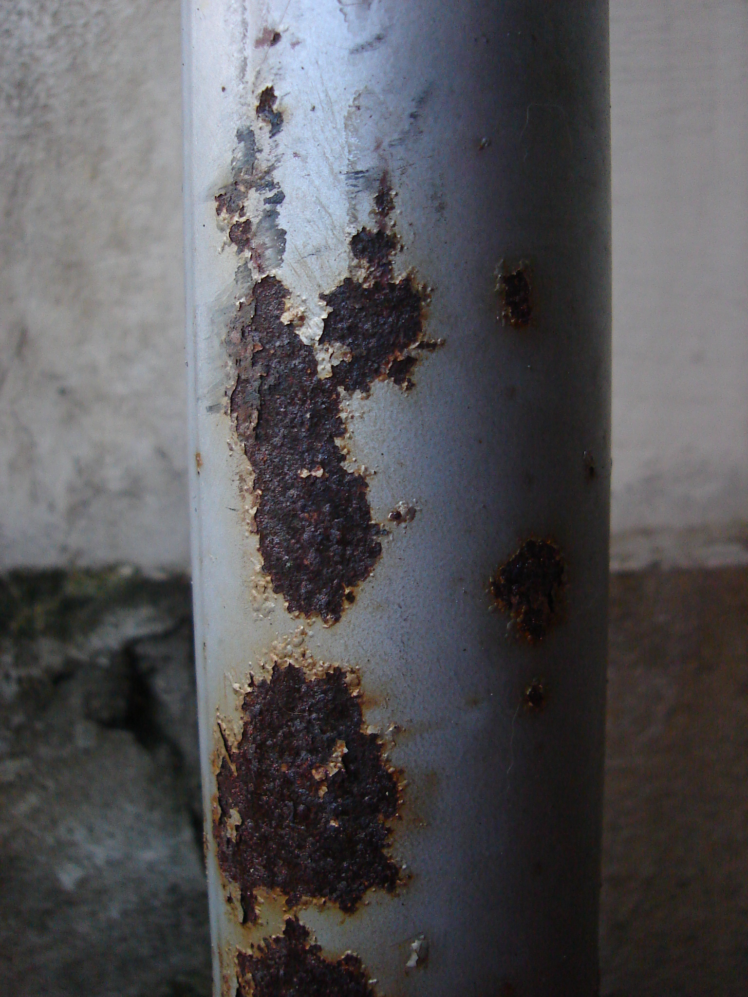 Image*After photos poows rusty pole rust spots metal steel