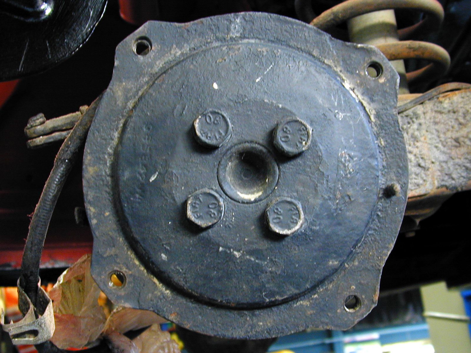 Image*After textures cap painted metal bolts bolt black circle round