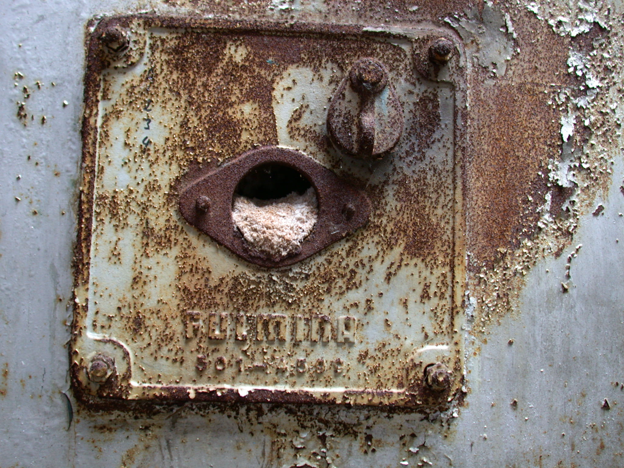 Image*After photos rust rusted corrode corroded metalmmetallic dust
