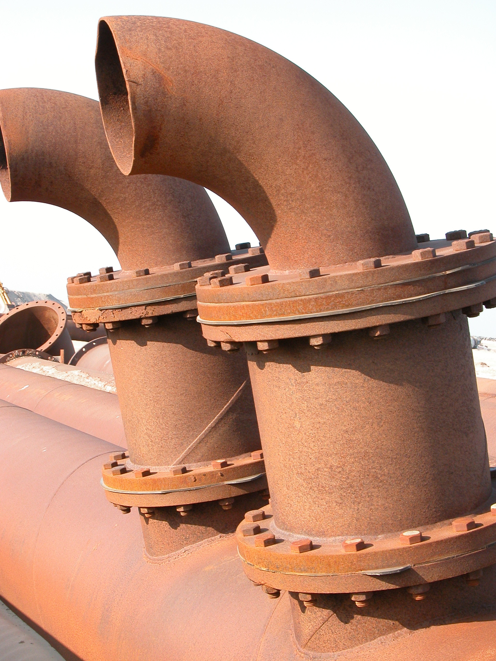 Image*After photo metals pipe pipes rusted rust industry