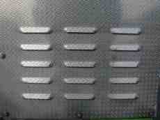 metals plate grating vent ventilation pattern texture