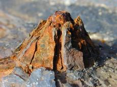metal rust iron rusted texture volcano vulcano orange bolt