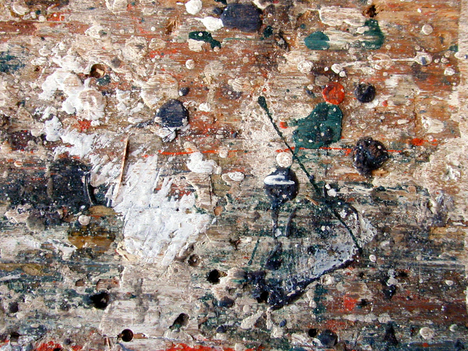 Image*After photos painting paint thick blobs color colours