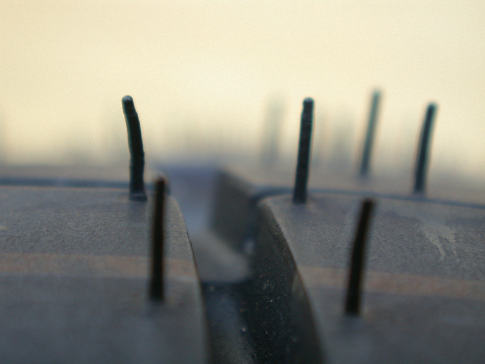 Image*After textures plastics rubber tire spike spikes tires macro