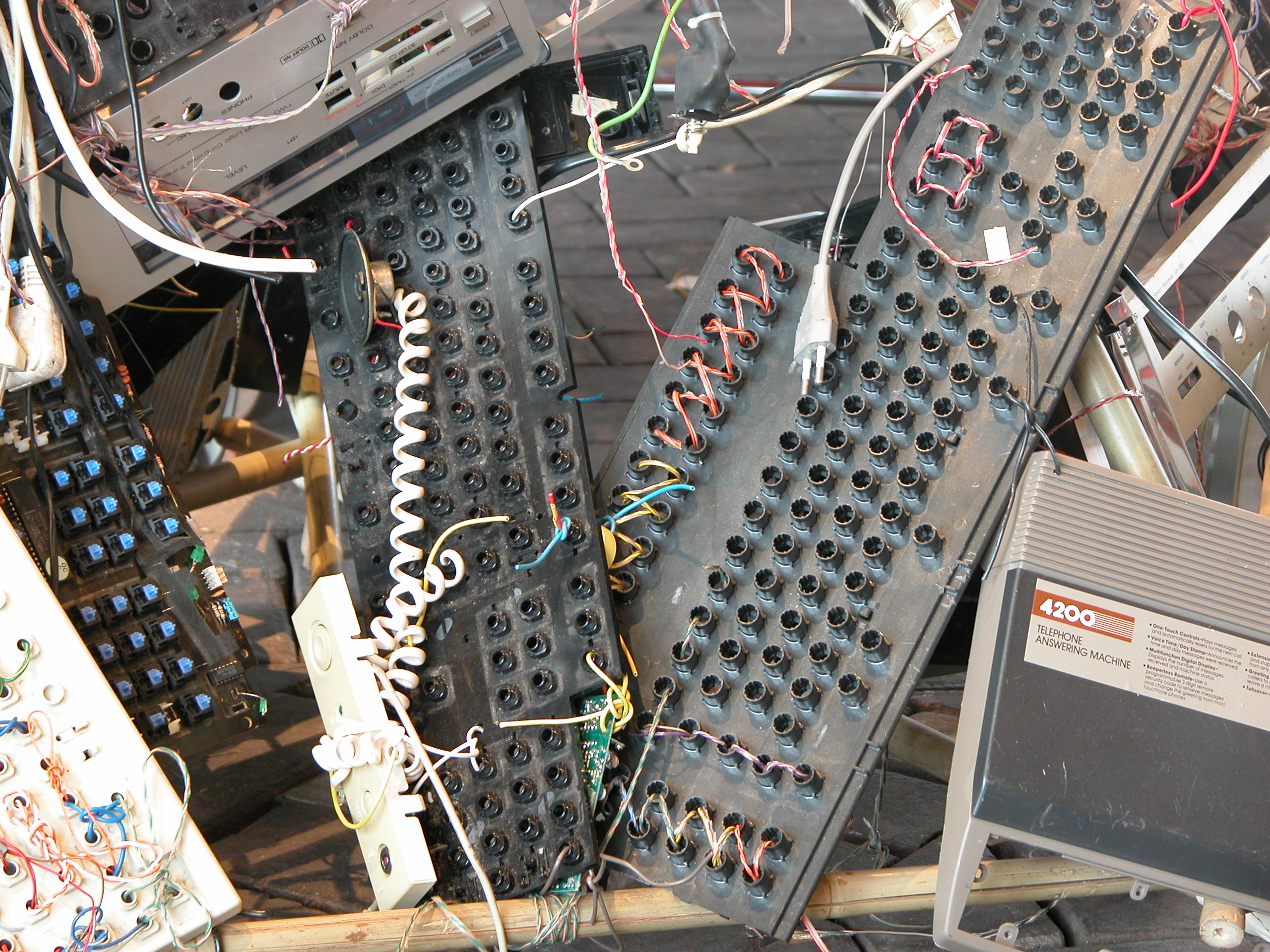 Image*After photos techno objects scrap scrapheap junk junkyard