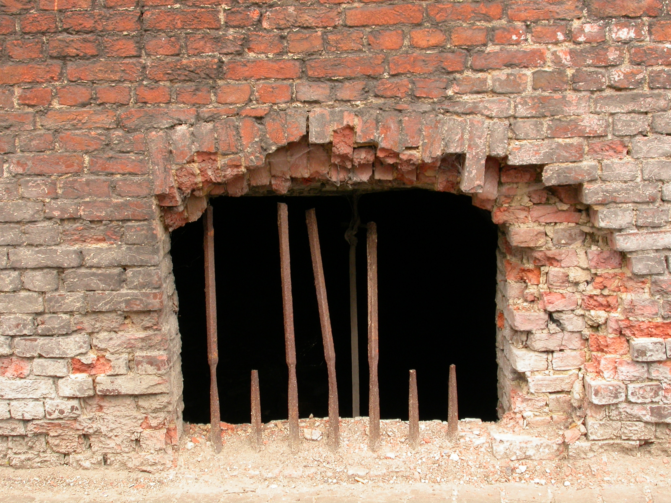 Image*After textures paul prison window bar bars broken rusted