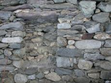 walls textures rock coarse window door alcove gray