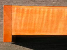paul violin wood orange coated varnish lacquer