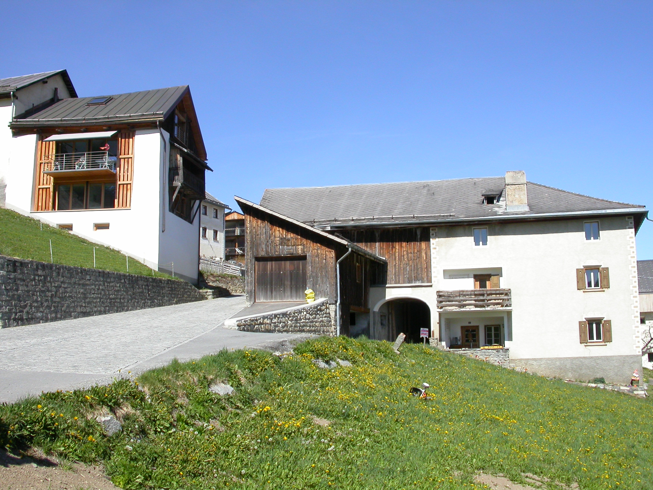 architecture exterios swiss village barn house