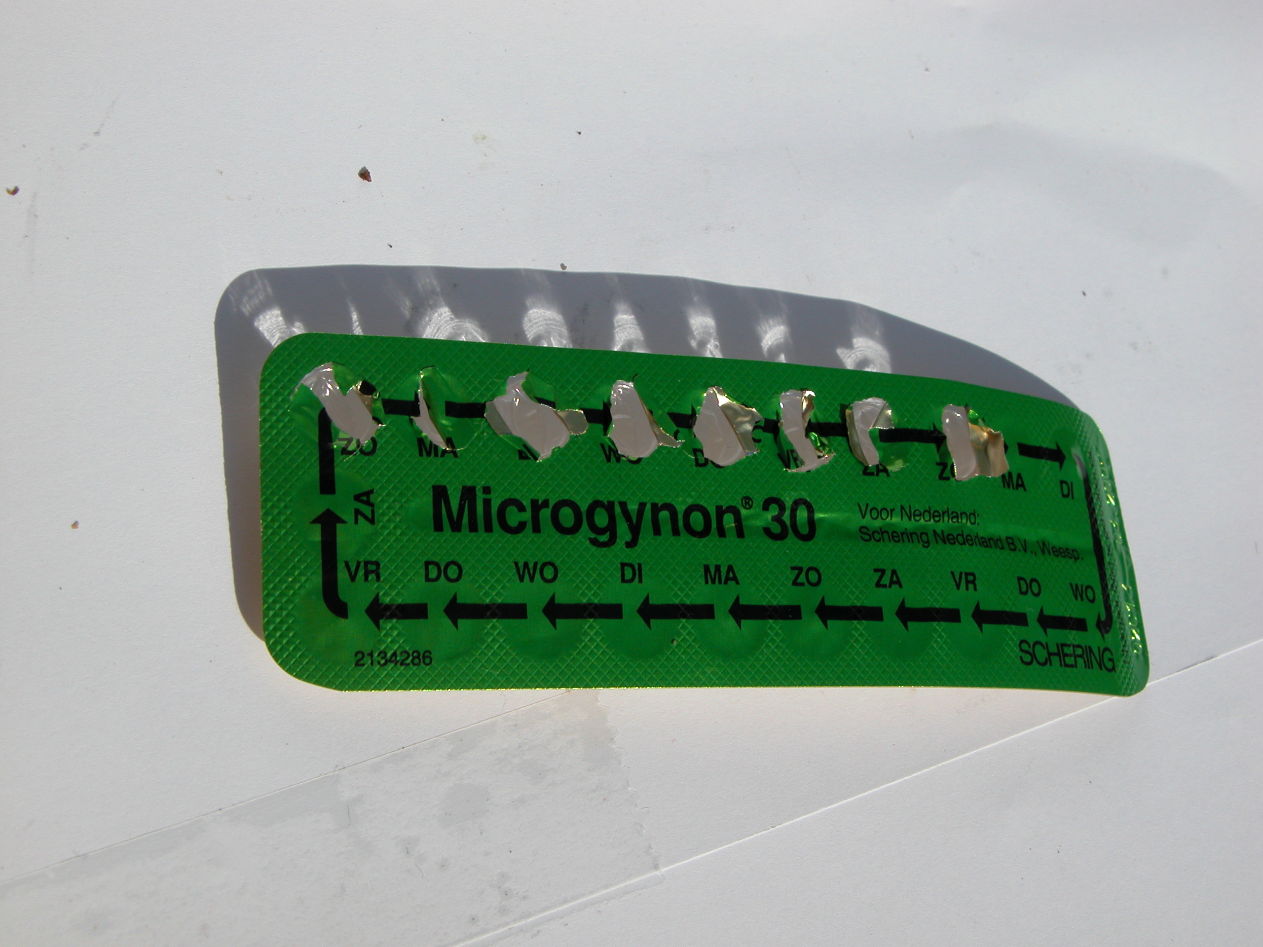 micogynon the pill birth-control birthcontrol birth control pills green plastic