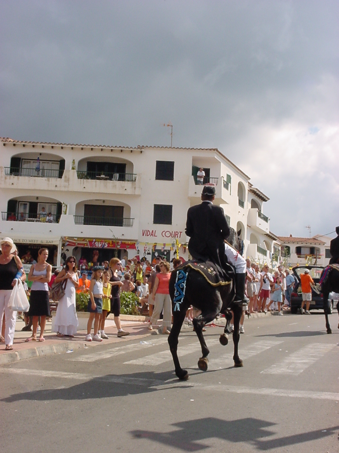 insektokutor horse black show parade spanish rider