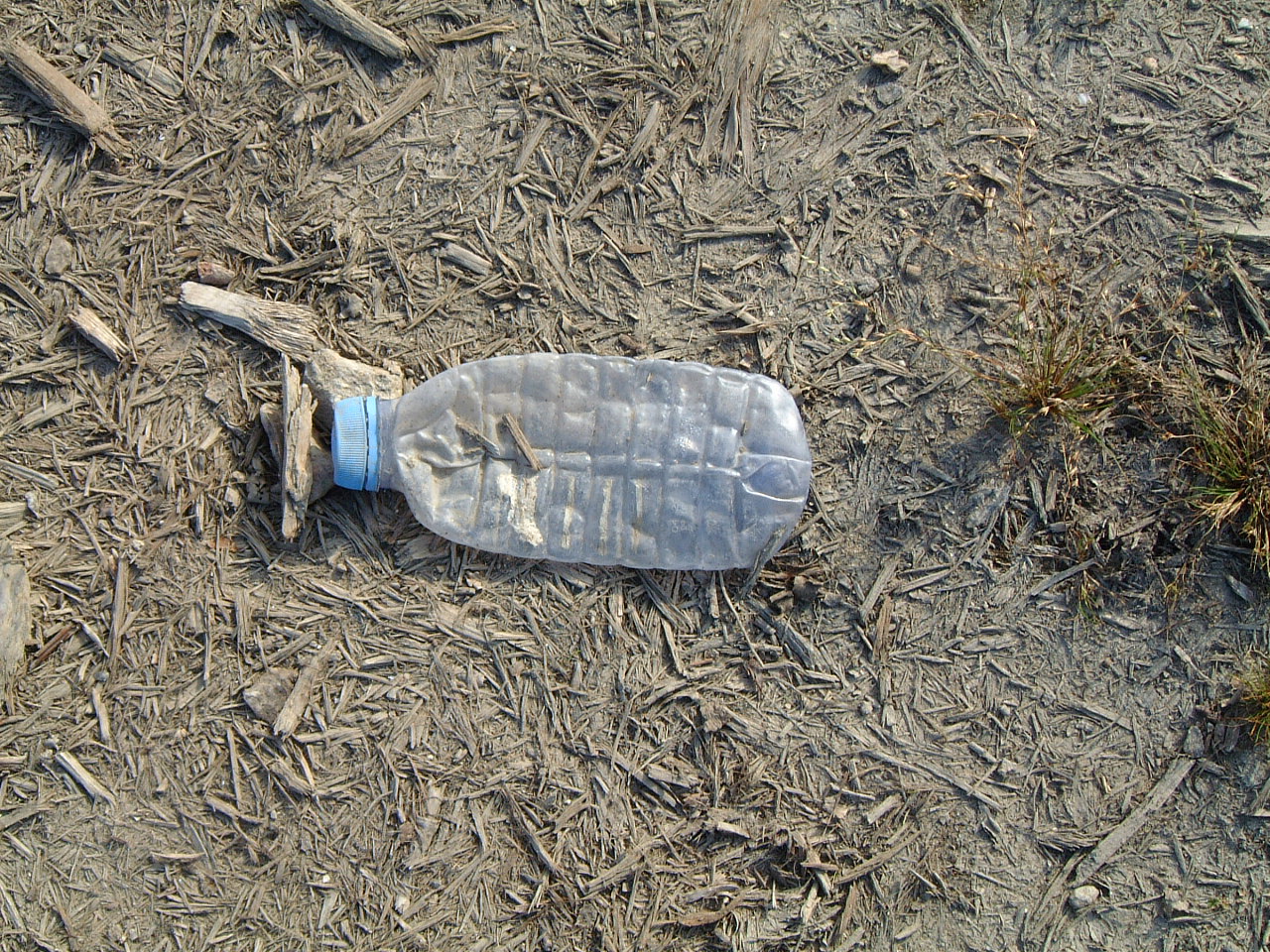 maartent plastic bottle on ground garbage pollution