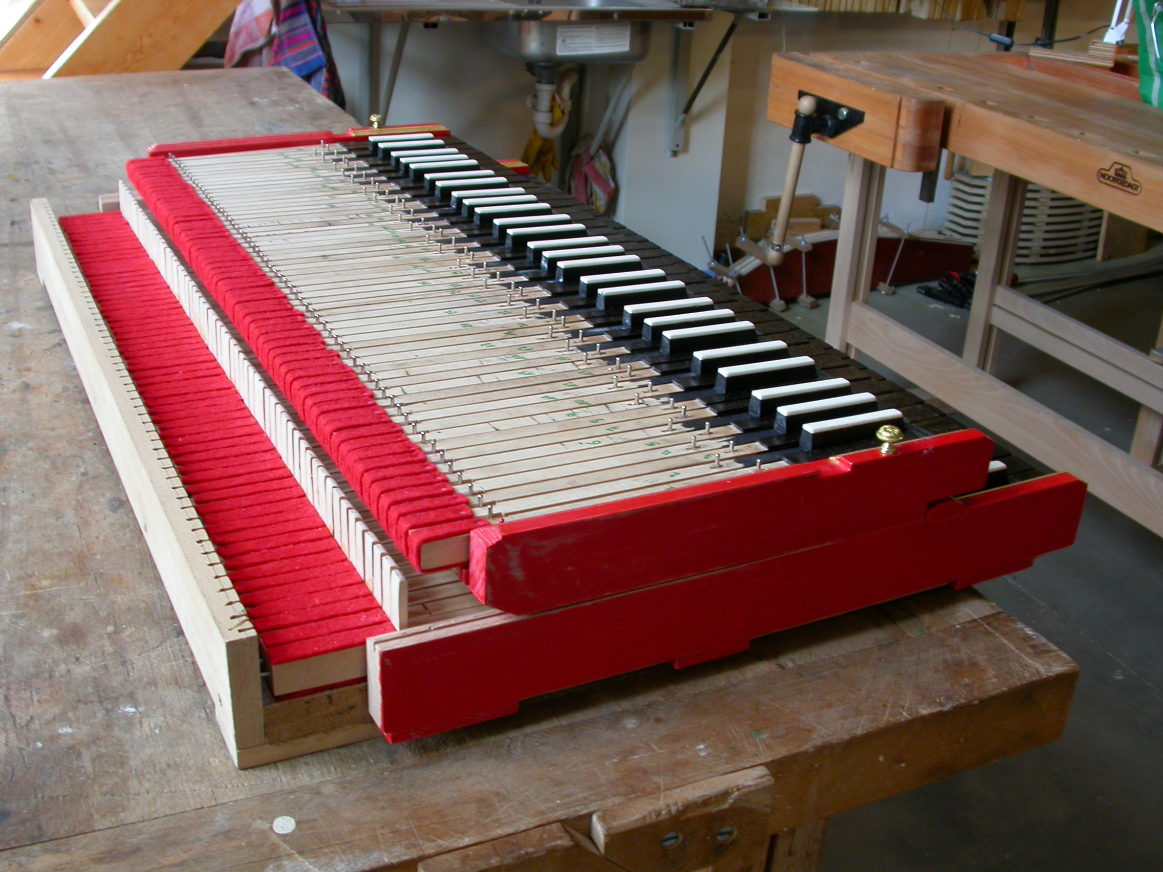 paul piano in the making instrument making creating school under construction keys music