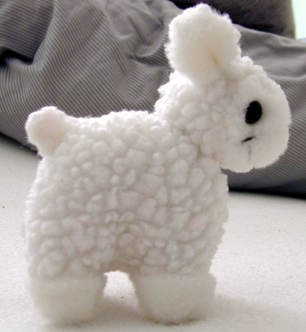 sheep cute toy plush