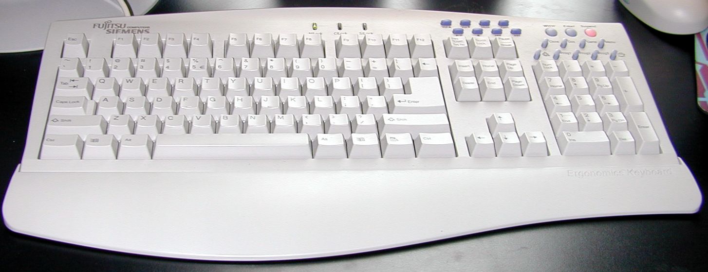 fujitsu siemens keyboard computer button buttons key keys spacebar