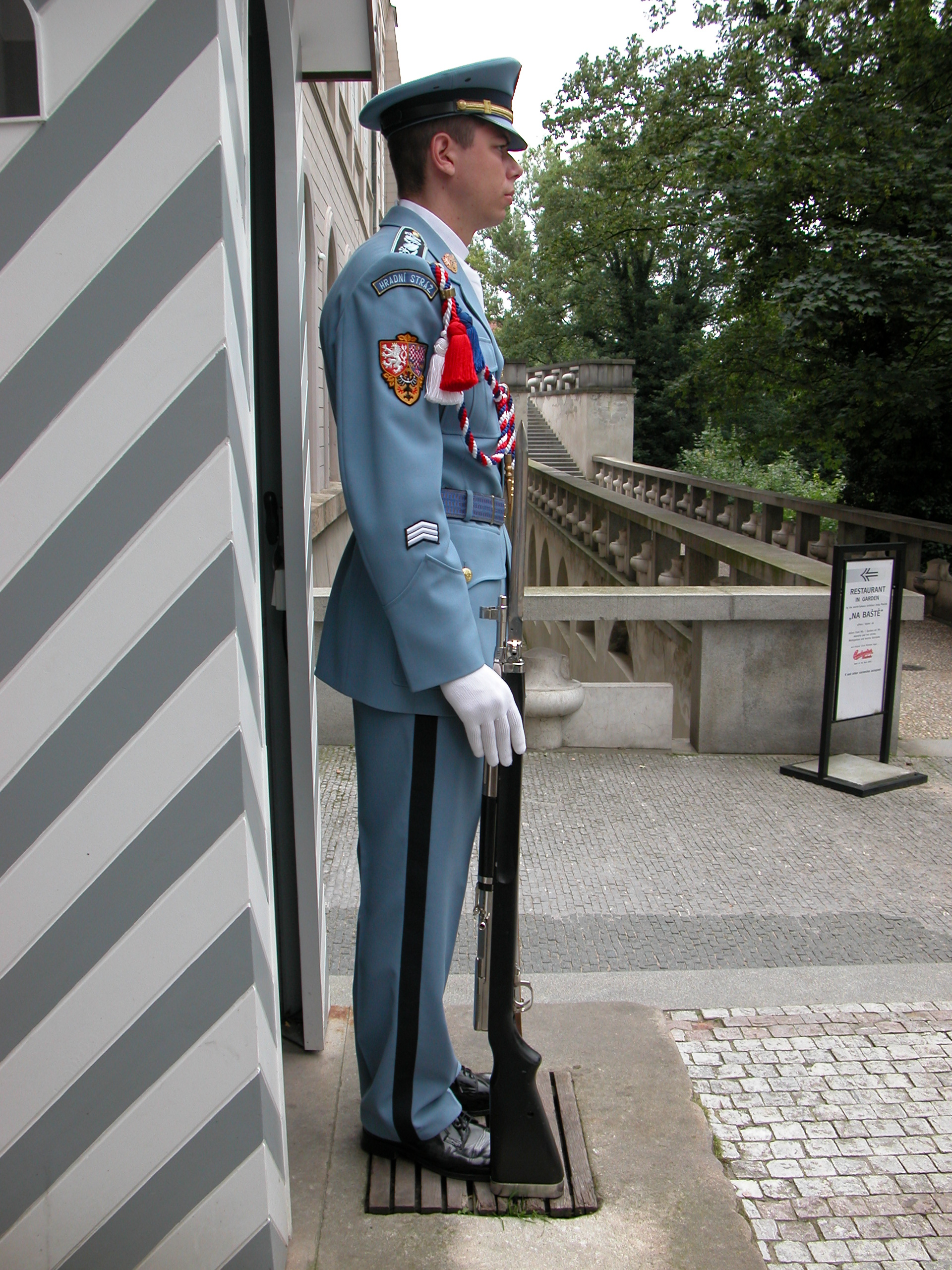 nature characters humanoids guard tsjech side uniform